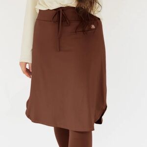 Brown Snoga Athletic Skirt